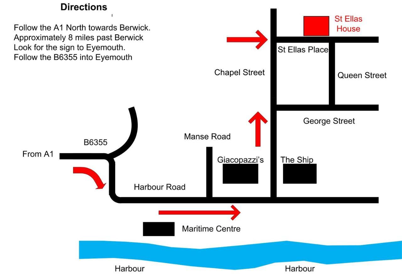1 St Ellas House Apartment Eyemouth Exteriör bild